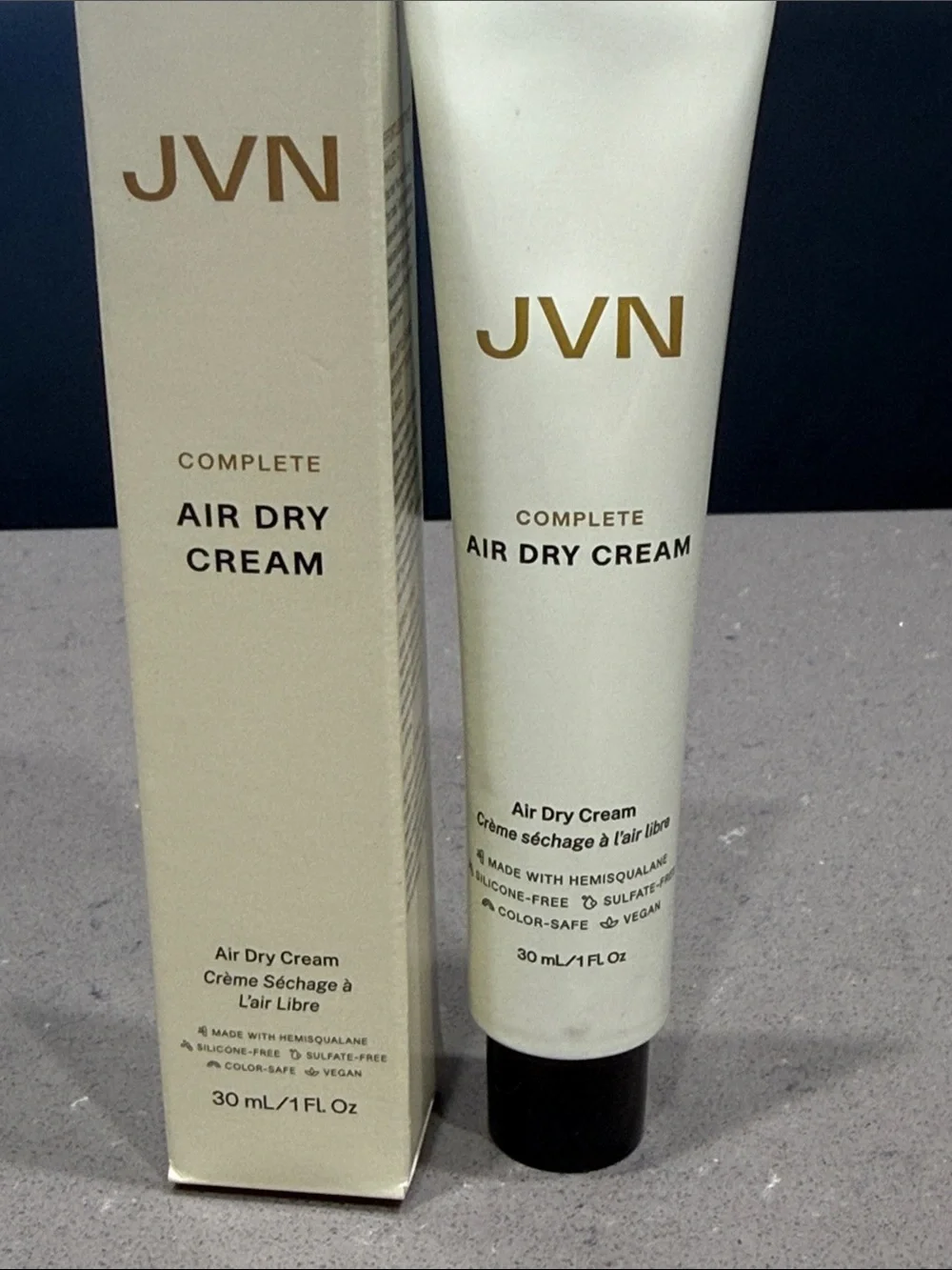 JVN Complete Air Dry Cream Travel Size, new/unopened